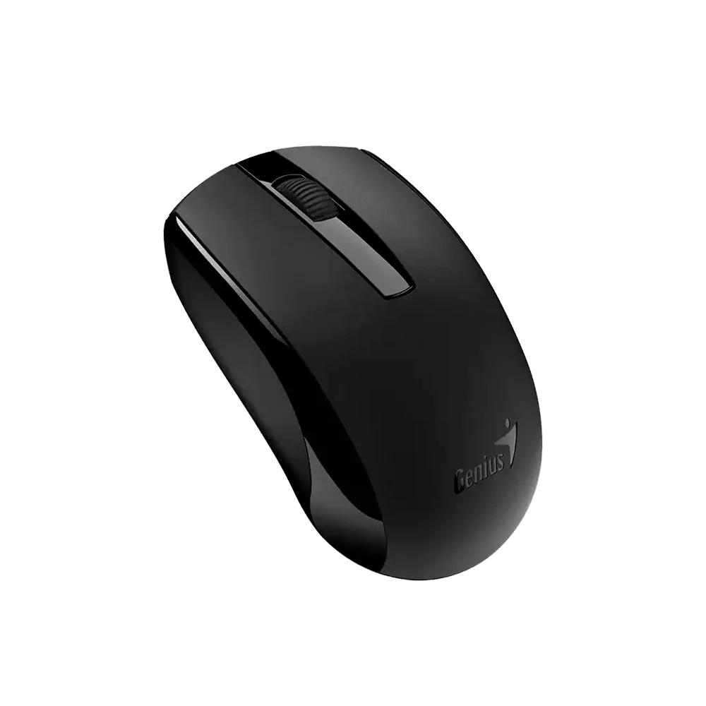 Mouse Genius ECO-8100 Recargable Wireless BlueEye Black - 31030046400