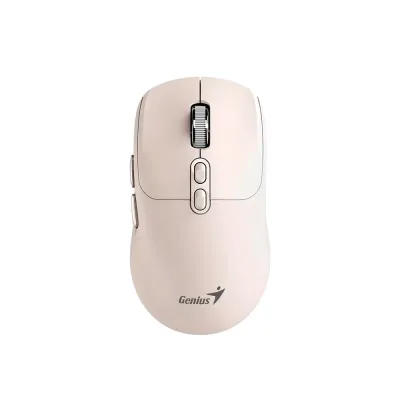Mouse Genius NX-8080S BT AI Copilot Dual Wireless/BT Silent 7-BOT Milk Tea - 31030042404