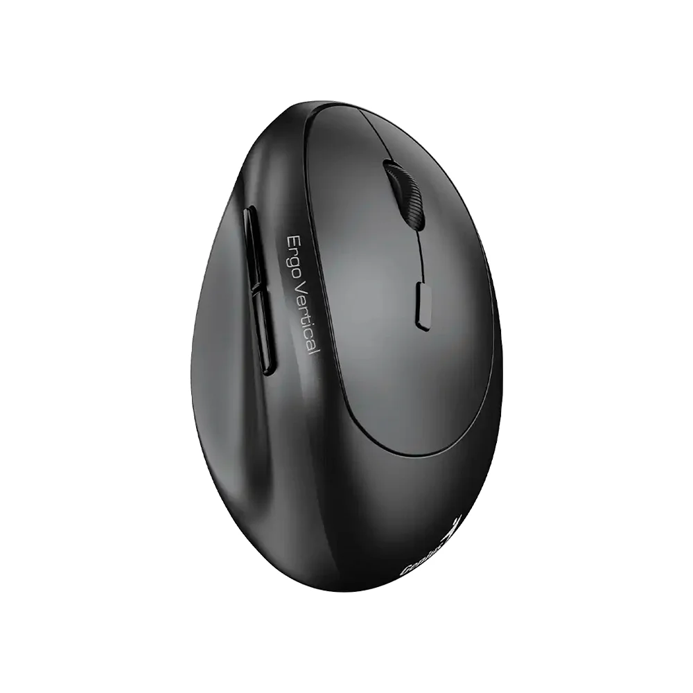 Mouse Genius Ergo 8350S AI Copilot Dual Wireless/BT Vertical 6-BOT Silent Dark Grey - 31030041400