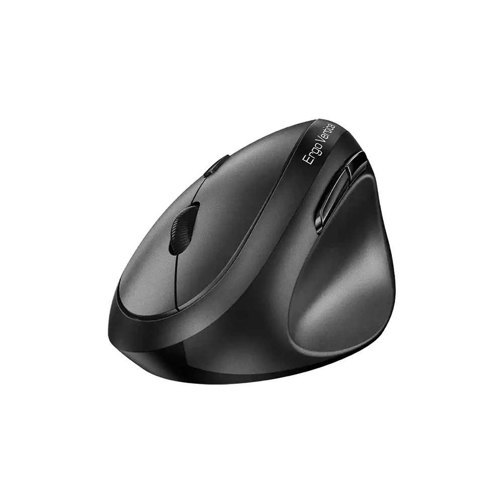 Mouse Genius Ergo 8350S AI Copilot Dual Wireless/BT Vertical 6-BOT Silent Dark Grey - 31030041400