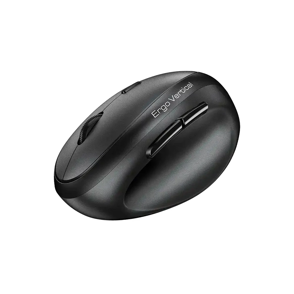 Mouse Genius Ergo 8350S AI Copilot Dual Wireless/BT Vertical 6-BOT Silent Dark Grey - 31030041400
