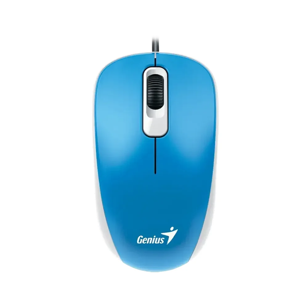 Mouse Genius DX-110 USB Óptico 1000 DPI Blue - 31010116103