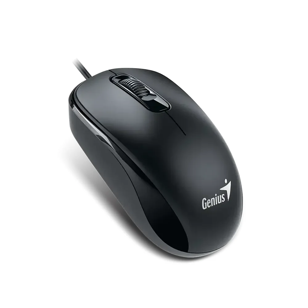 Mouse Genius DX-110 USB Óptico 1000 DPI Black - 31010116100