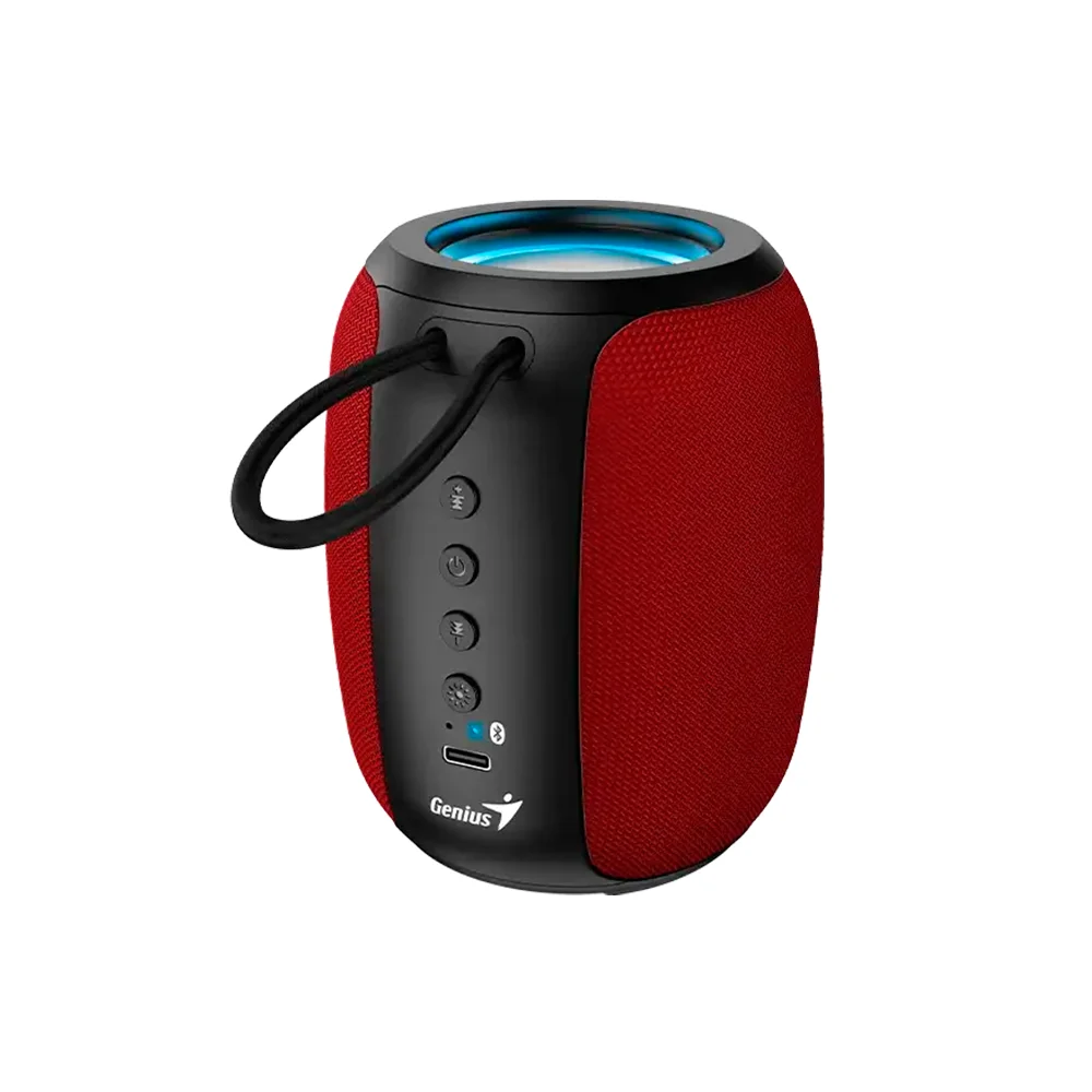 Parlante Genius SP-915BT Bluetooth 5W 6H Mic AI Copilot RGB Black/Red - 31730052403