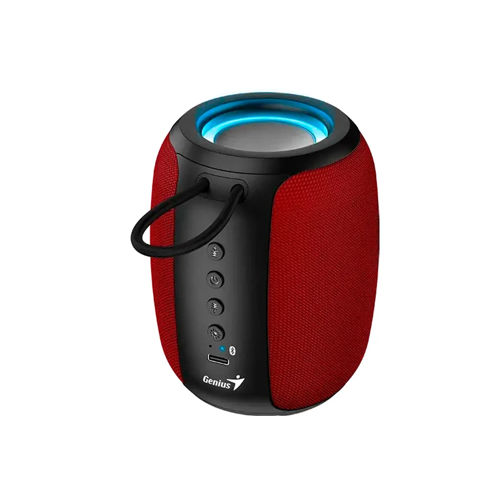 Parlante Genius SP-915BT Bluetooth 5W 6H Mic AI Copilot RGB Black/Red - 31730052403