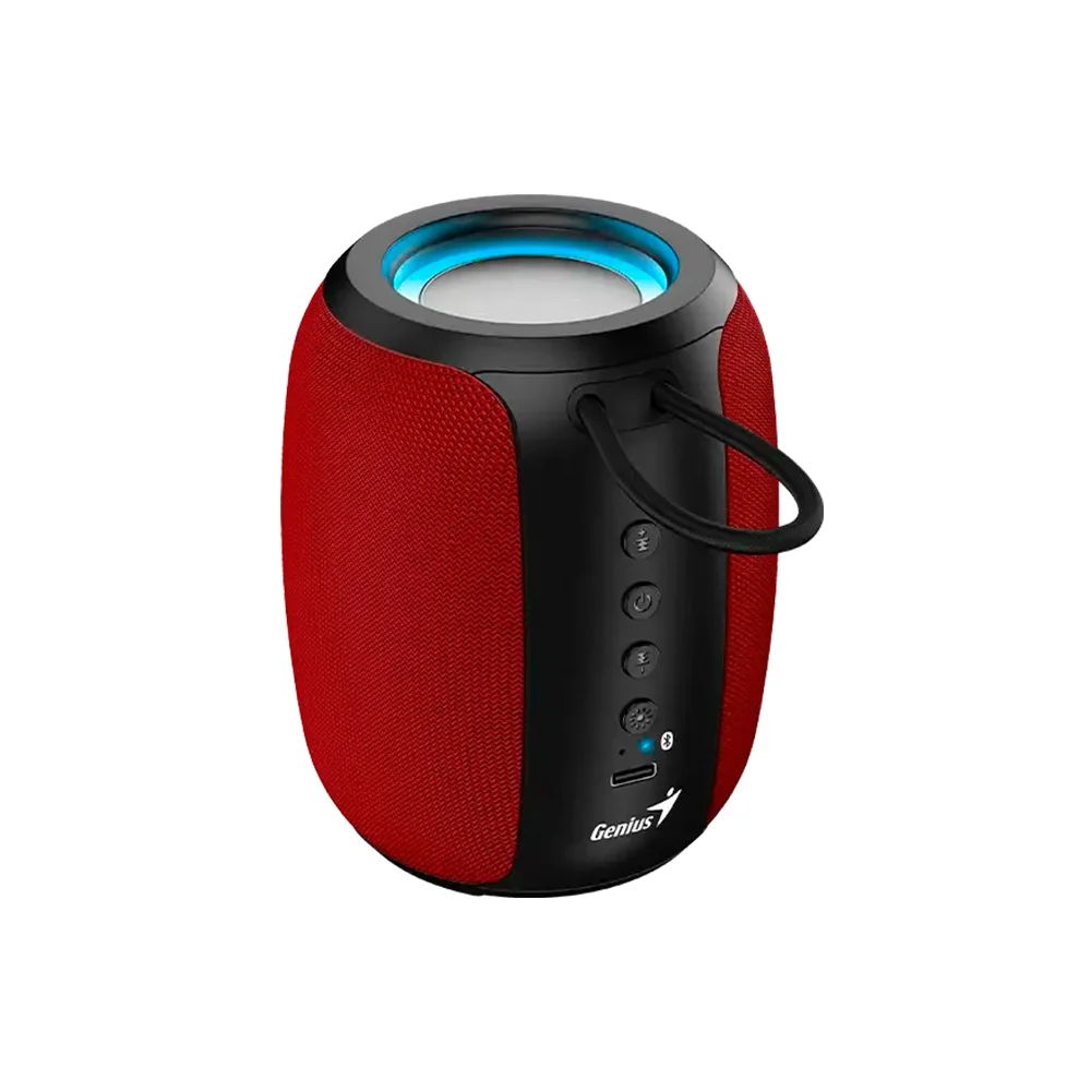 Parlante Genius SP-915BT Bluetooth 5W 6H Mic AI Copilot RGB Black/Red - 31730052403