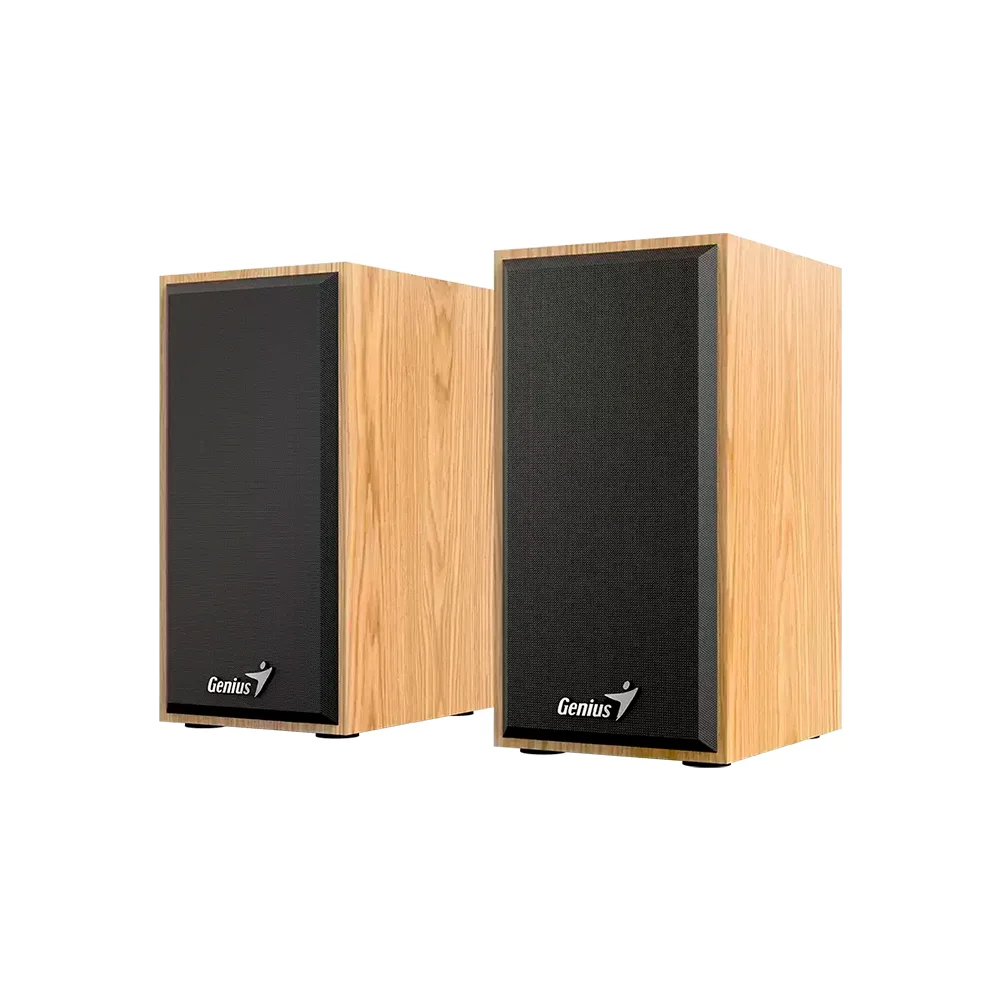 Parlante Genius SP-HF180 6W USB Power Pine Wood - 31730029404