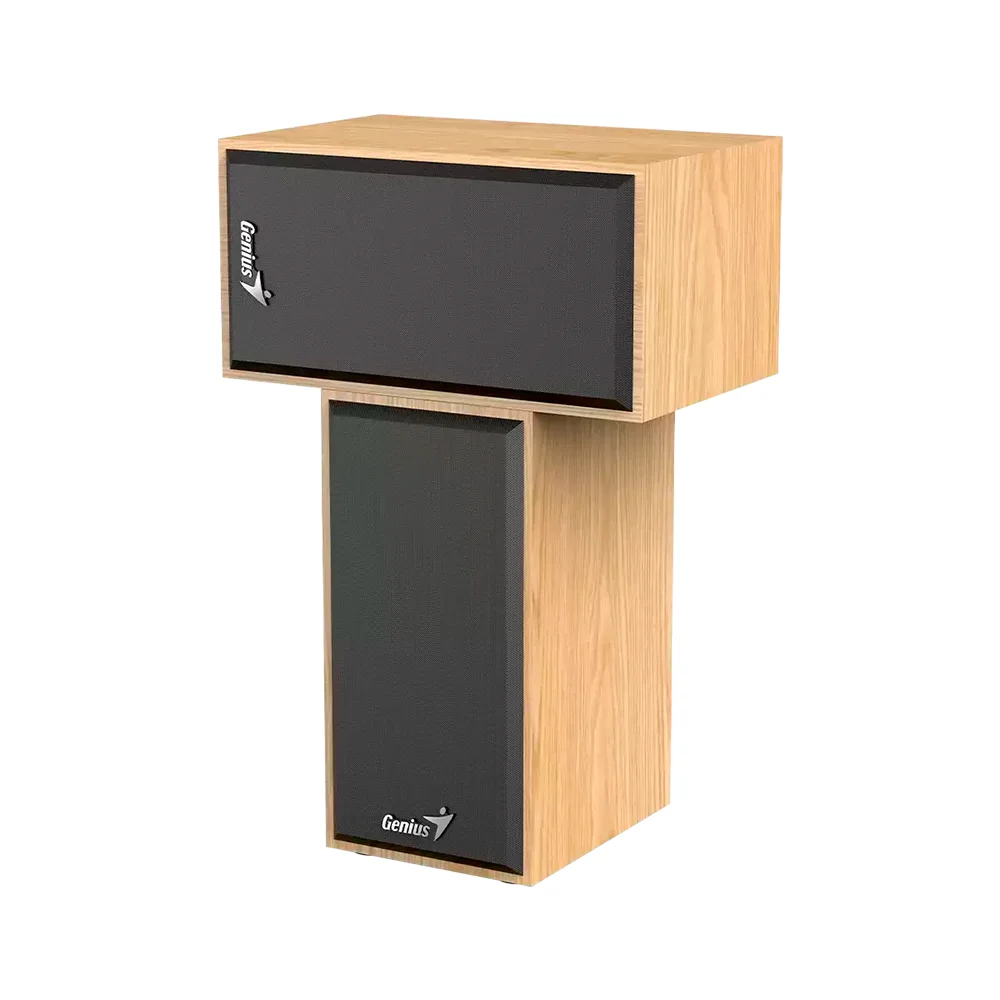 Parlante Genius SP-HF180 6W USB Power Pine Wood - 31730029404