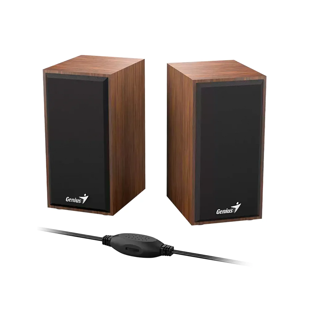 Parlante Genius SP-HF180 6W USB Power Wood - 31730029400