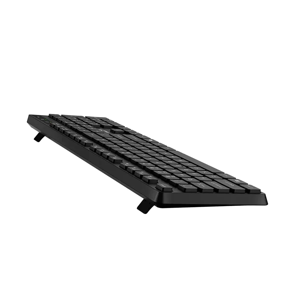 Teclado Genius Wireless KB-7200 AI Copilot Silent Multimedia USB SP Black - 31320002401