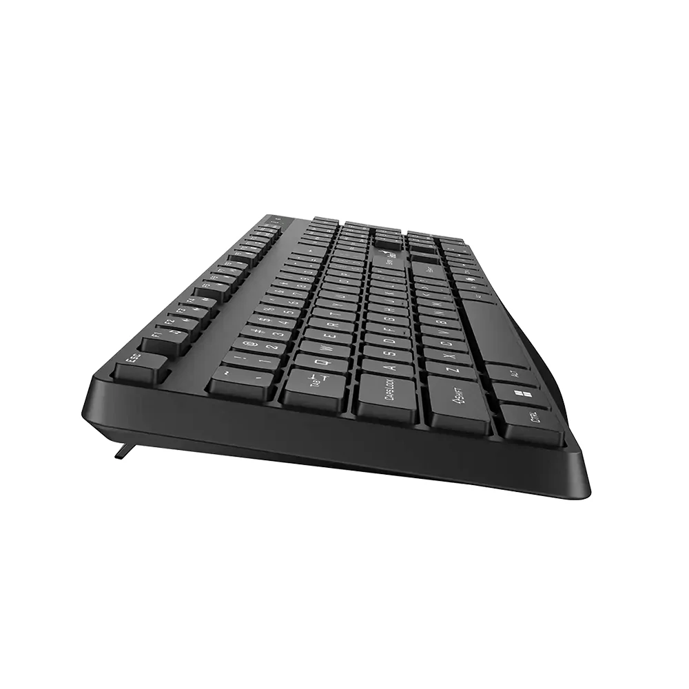 Teclado Genius Wireless KB-7200 AI Copilot Silent Multimedia USB SP Black - 31320002401