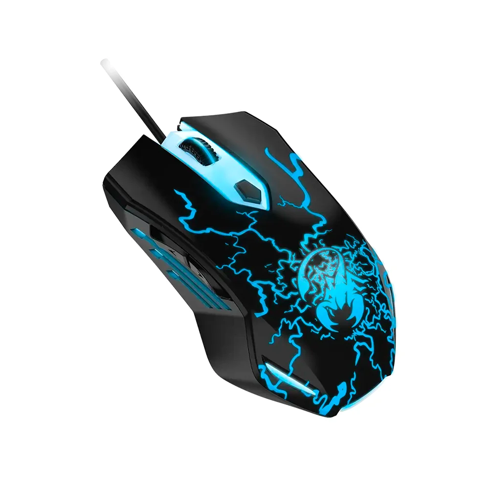 Mouse Genius GX Scorpion Spear 2000 DPI 6 Bot RGB Black - 31040002400