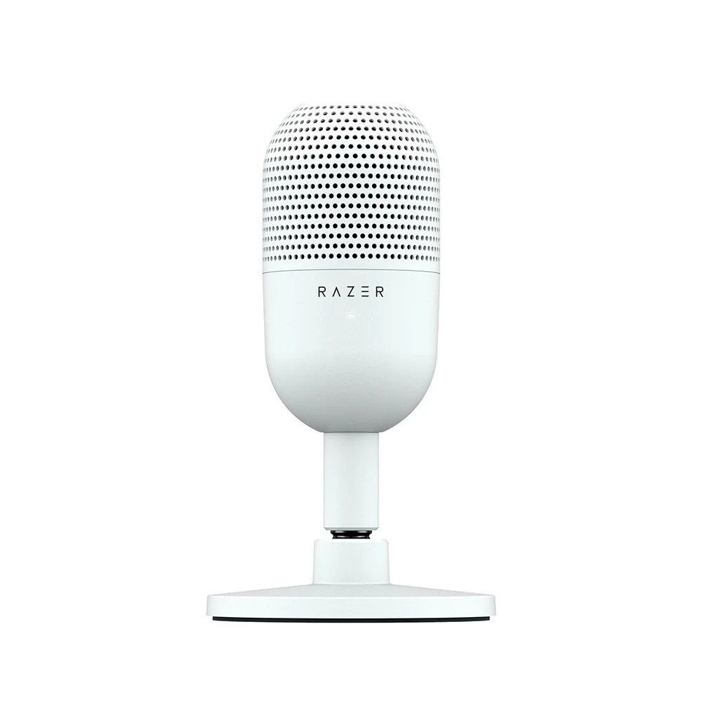 Micrófono Razer Seiren V3 Mini USB Streaming Supercardioide con Sensor Touch Silent Mercury - RZ19-05050300-R3U1