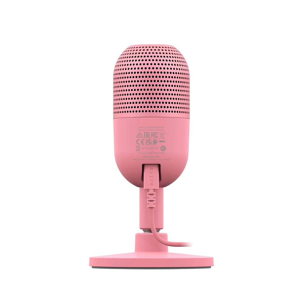Micrófono Razer Seiren V3 Mini USB Streaming Supercardioide con Sensor Touch Silent Quartz - RZ19-05050200-R3U1