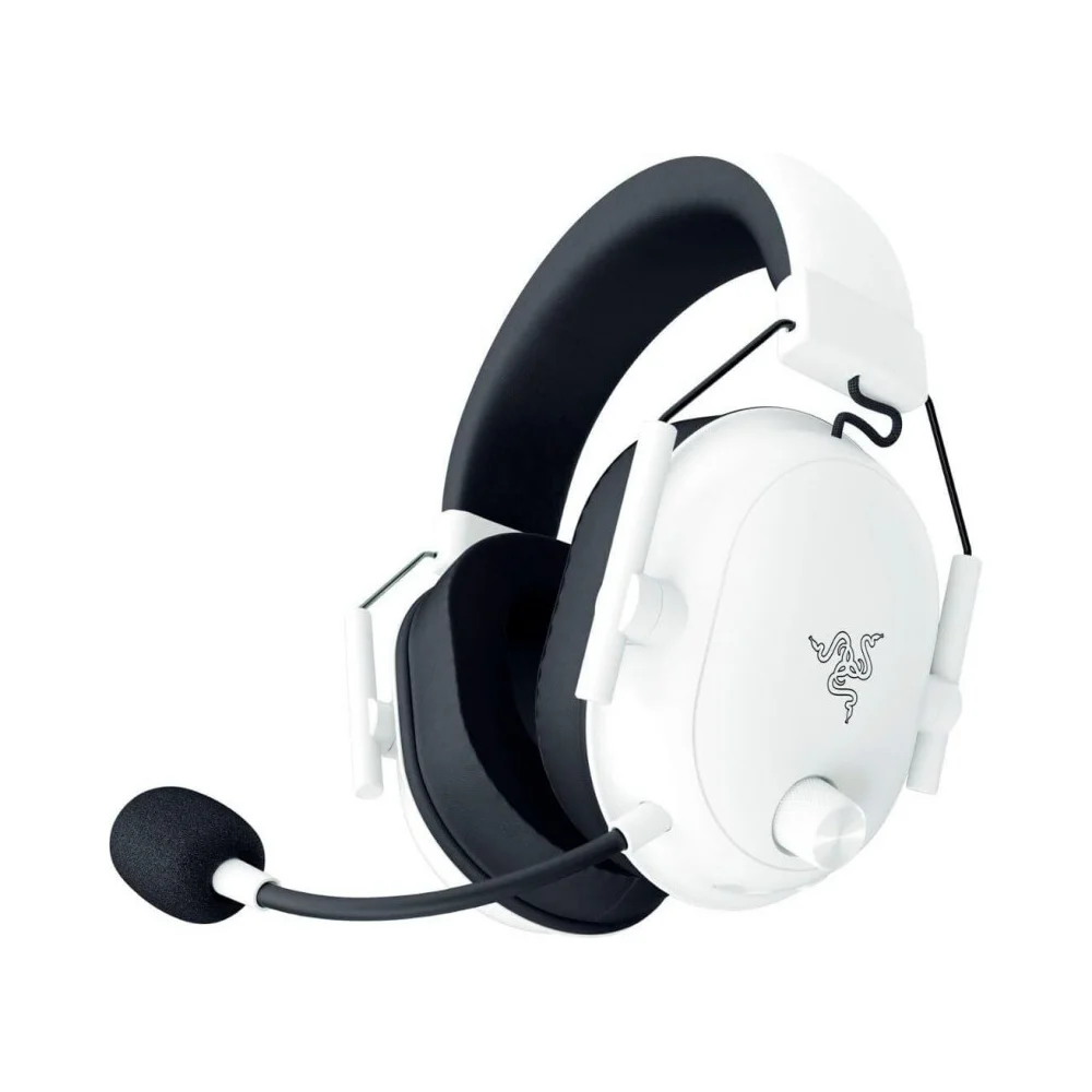 Audífono con Micrófono Razer BlackShark V2 HyperSpeed 70H Wireless/BT/USB-A THX White - RZ04-04960200-R3U1