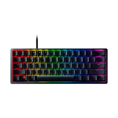 Teclado Razer Huntsman Mini Opto Mechanical USB-C Switch Purple 100M SP Chroma Black - RZ03-03392900-R311