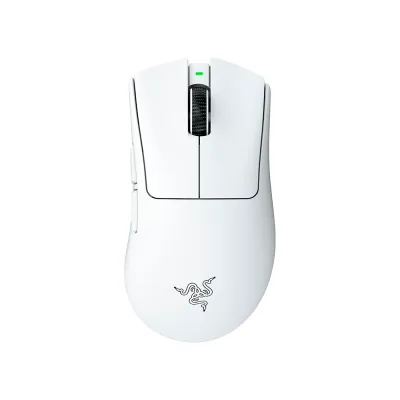 Mouse Razer DeathAdder V4 Pro 45K DPI 150H Wireless Hyperpolling 8,000HZ Switch Óptico 100M White - RZ01-05330200-R3U1