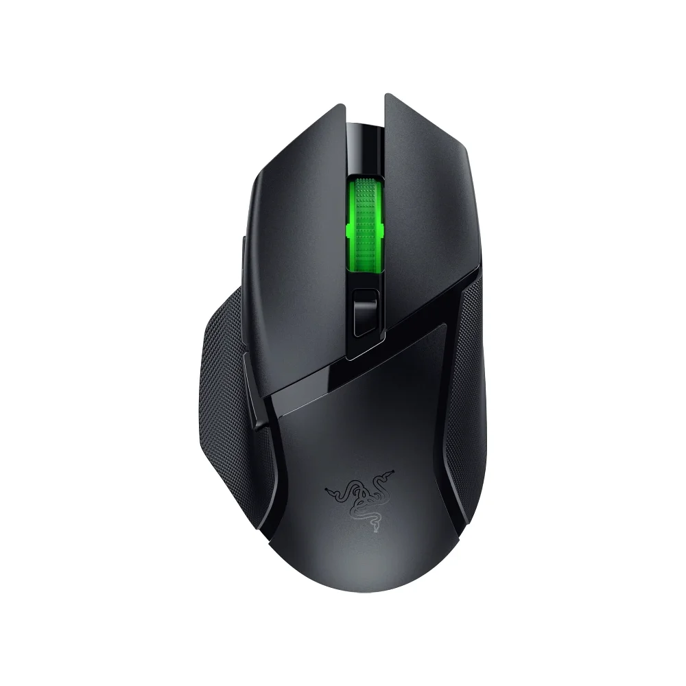 Mouse Razer Basilisk V3 X 18K DPI Multi-dispositivo 535H Wireless/BT Switch Mechanical Chroma Black - RZ01-04870100-R3U1