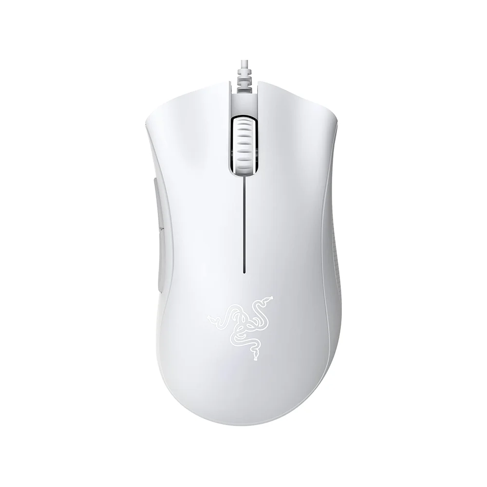 Mouse Razer DeathAdder Essential 6400 DPI Switch Mechanical White - RZ01-03850200-R3U1