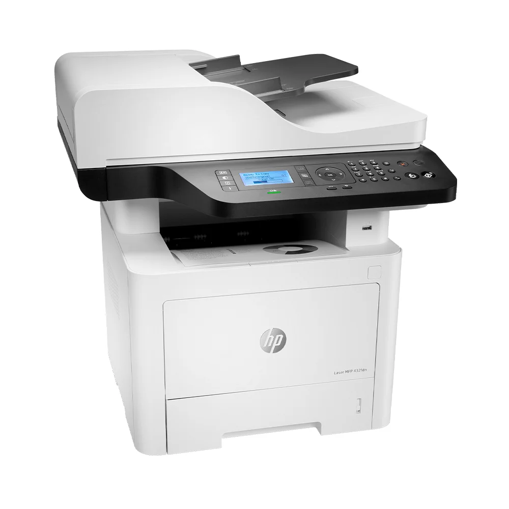 Impresora Multifuncional HP Laser MFP 432fdn - 7UQ76A | Láser Blanco y negro A4 | 42 ppm