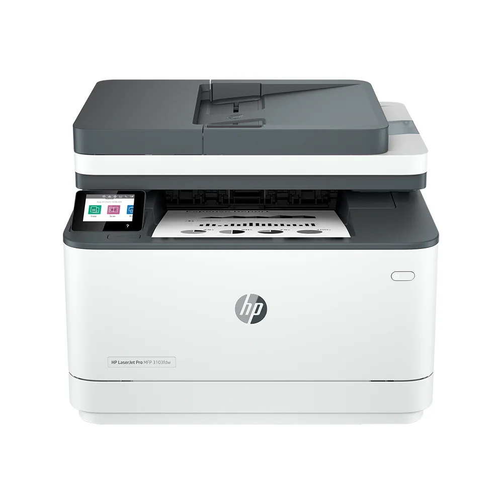 Impresora Multifuncional HP LaserJet Pro MFP 3103fdw - 3G632A | Láser Blanco y negro A4 | 35 ppm