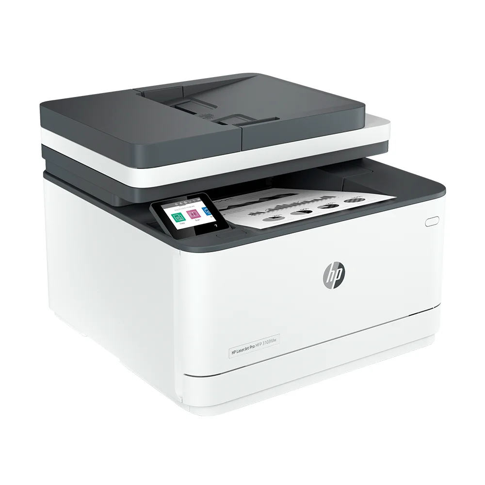 Impresora Multifuncional HP LaserJet Pro MFP 3103fdw - 3G632A | Láser Blanco y negro A4 | 35 ppm
