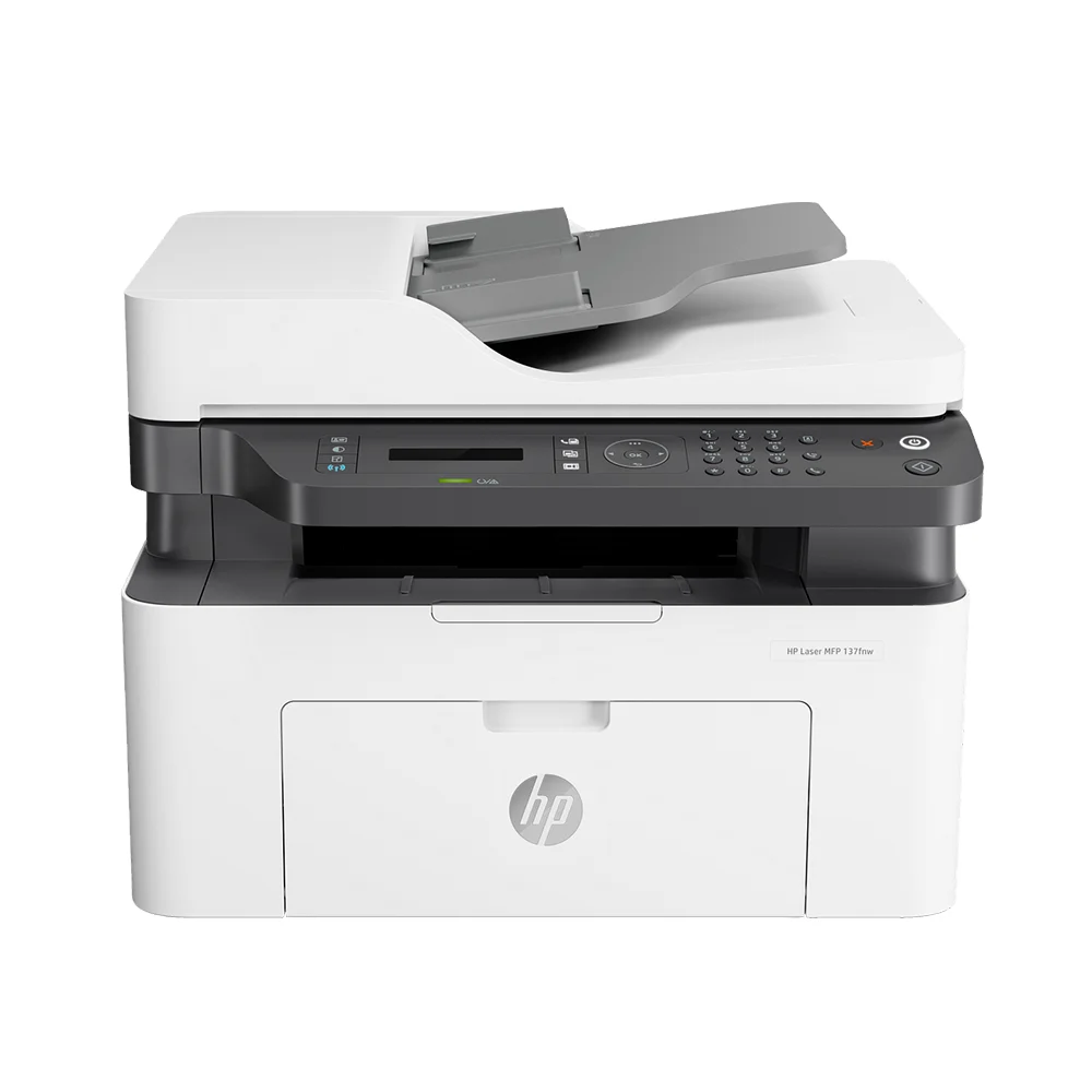 Impresora Multifuncional HP Laser MFP 137fnw - 4ZB84A | Láser Blanco y negro A4 | 20 ppm