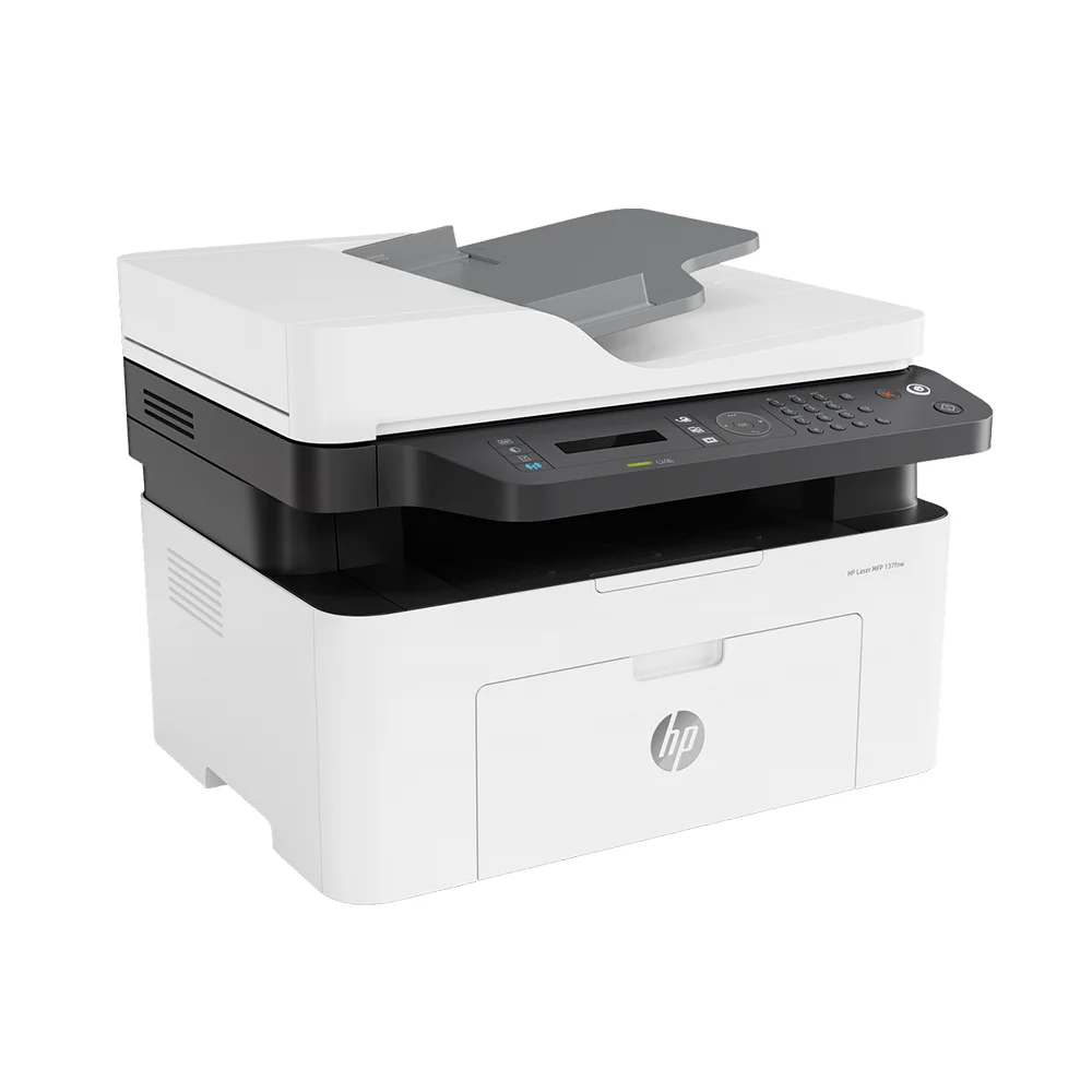 Impresora Multifuncional HP Laser MFP 137fnw - 4ZB84A | Láser Blanco y negro A4 | 20 ppm