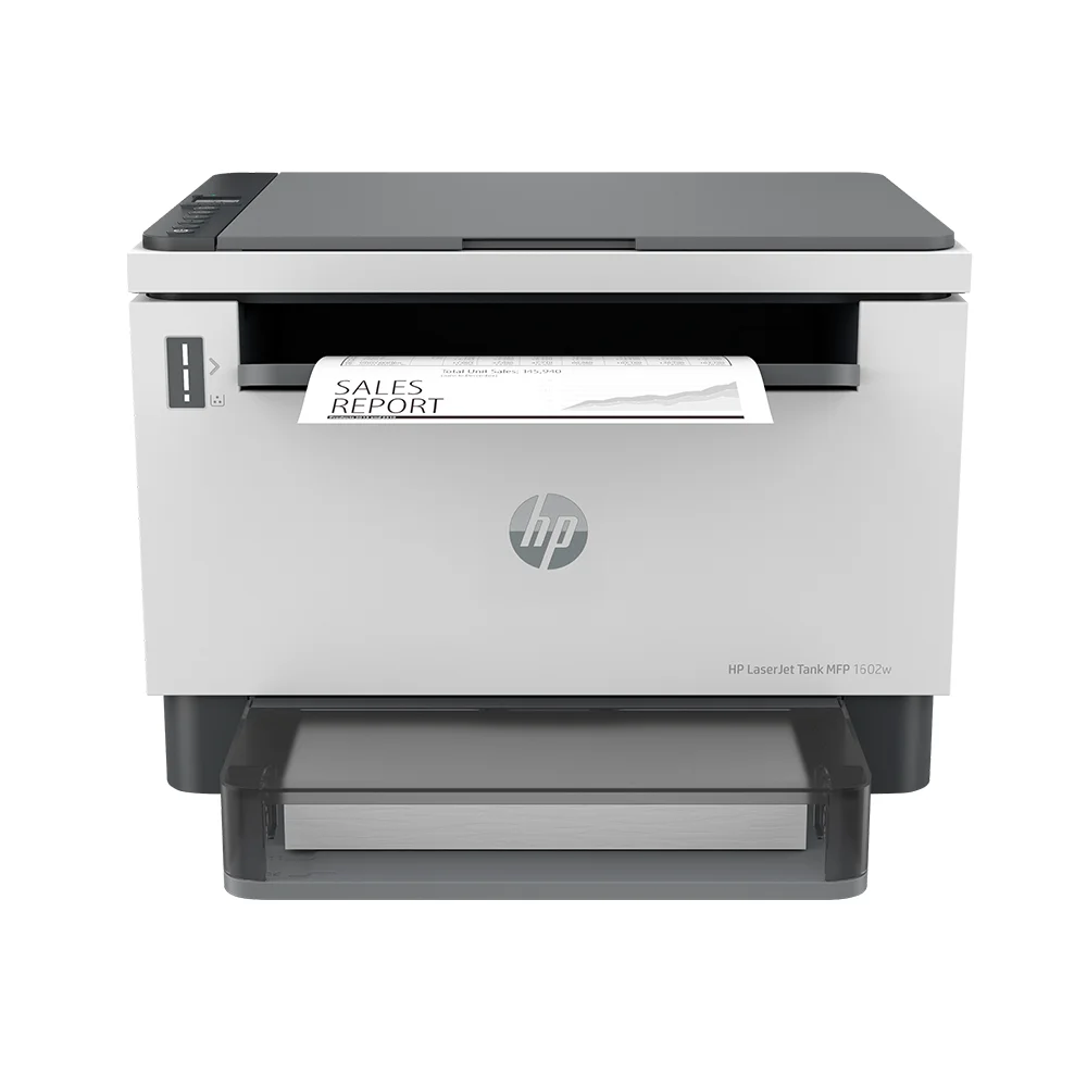 Impresora Multifuncional HP LaserJet Tank MFP 1602w - 2R3E8A | Láser Blanco y negro A4 | 23 ppm