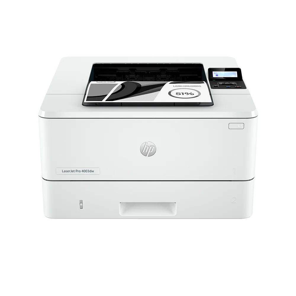 Impresora HP LaserJet Pro 4003dw - 2Z610A | Láser Blanco y negro A4 | 42 ppm