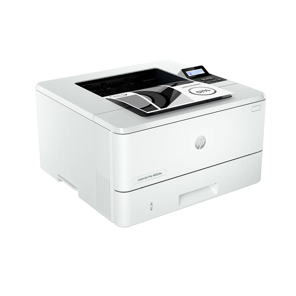 Impresora HP LaserJet Pro 4003dw - 2Z610A | Láser Blanco y negro A4 | 42 ppm