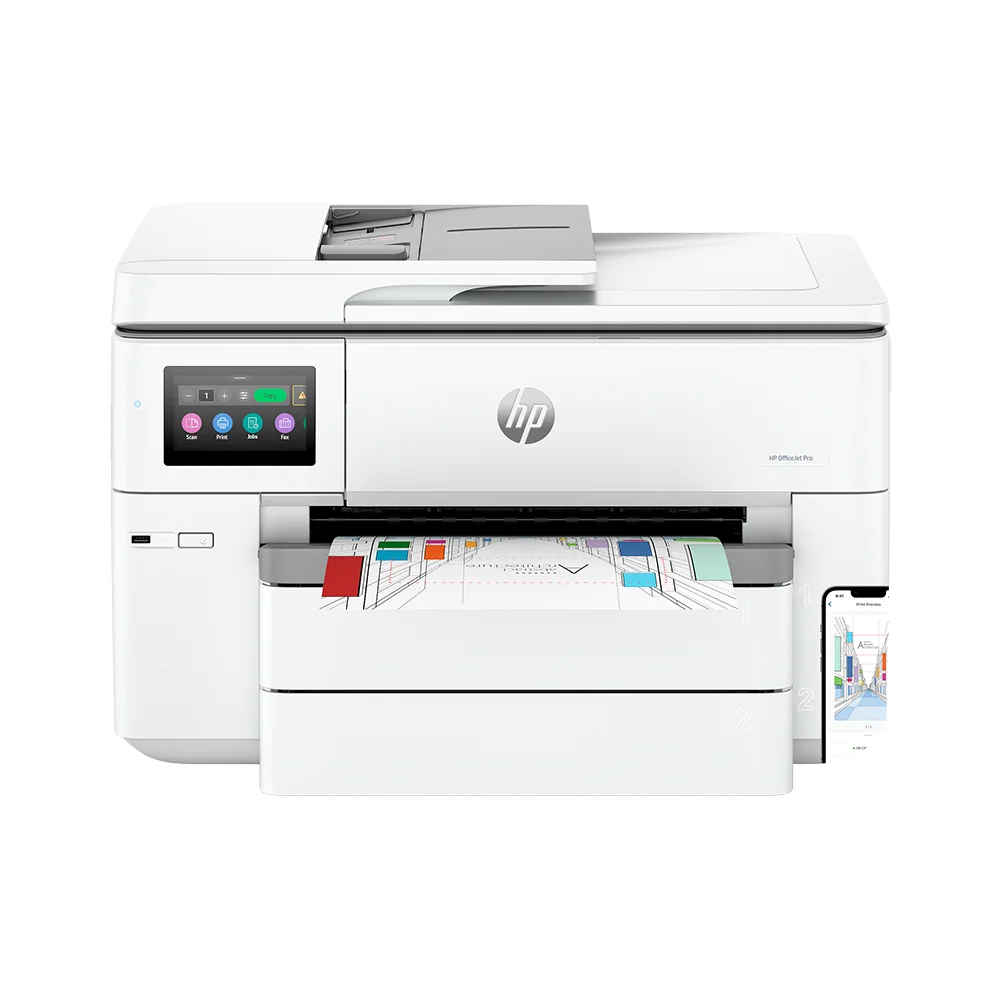 Impresora Multifuncional HP OfficeJet Pro 9730 de gran formato (537P5C) | Inyección de tinta Color A3 - A4 | 22 ppm | Dúplex automático | Wi-Fi, Ethernet, USB