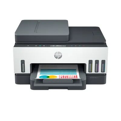 Impresora Multifuncional HP Smart Tank 750 (6UU47A) | Tinta Continua Color A4 | 15 ppm | Dúplex automático | Wi-Fi, Ethernet, USB