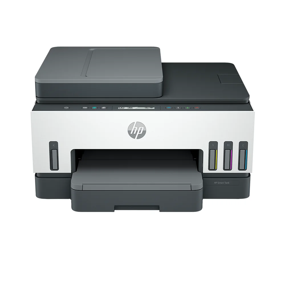 Impresora Multifuncional HP Smart Tank 750 (6UU47A) | Tinta Continua Color A4 | 15 ppm | Dúplex automático | Wi-Fi, Ethernet, USB