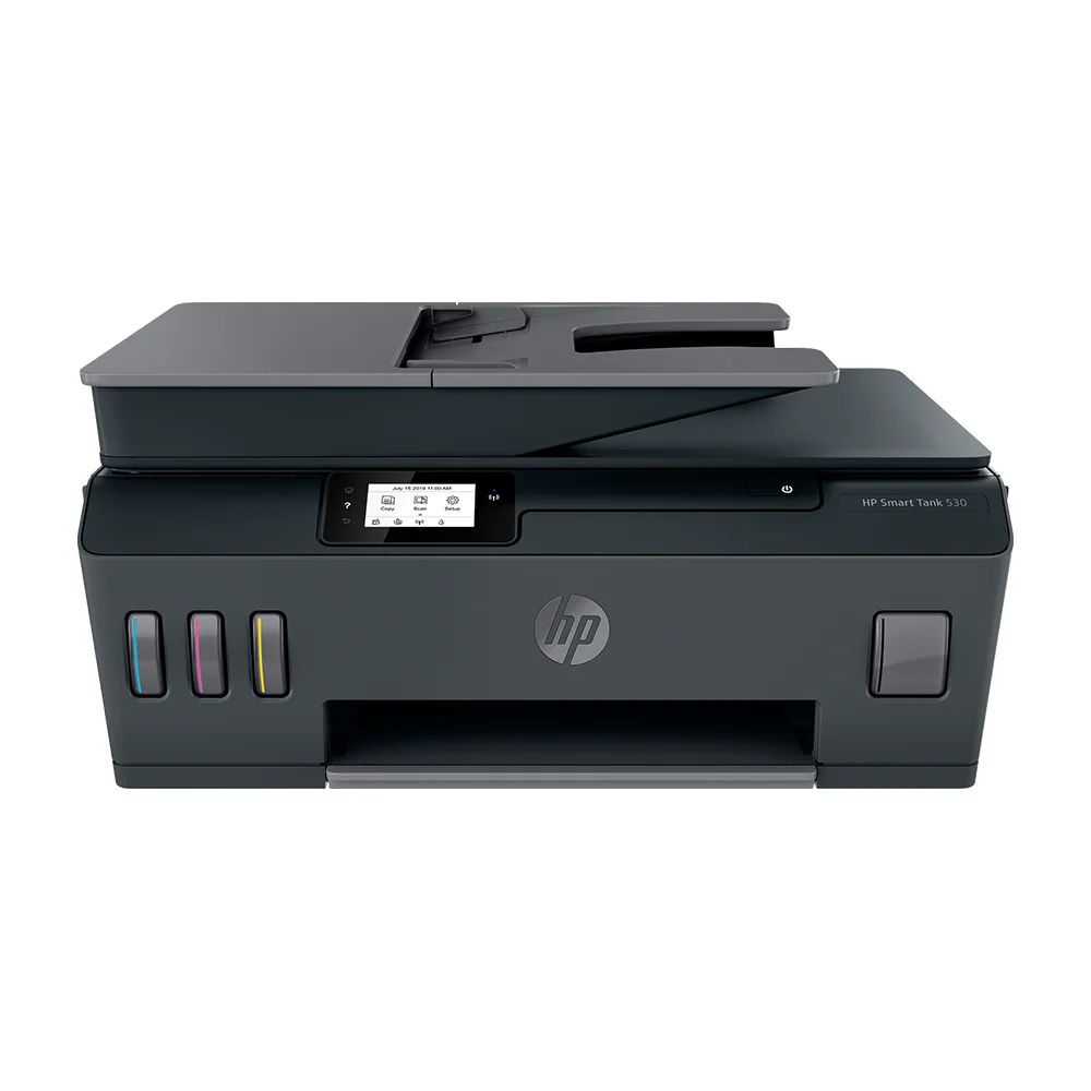 Impresora Multifuncional HP Smart Tank 530 inalámbrica (4SB24A) | Tinta Continua Color A4 | 11 ppm | Dúplex manual | Wi-Fi, USB