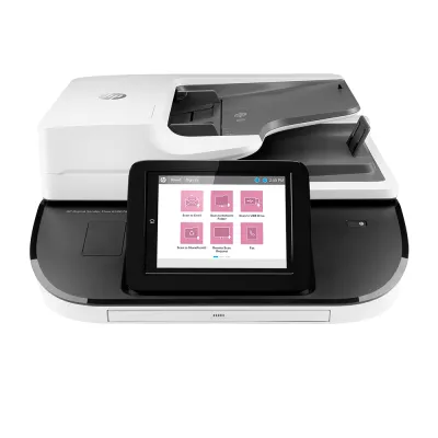 Escáner HP Digital Sender Flow 8500 fn2 (L2762A) | Estación de Captura A4 con Red | 92 ppm / 184 ipm | ADF 150 hojas | 600 x 600 ppi