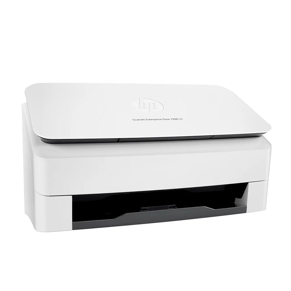 Escáner HP ScanJet Enterprise Flow 7000 s3 (L2757A) | Escáner Dúplex Color A4 Empresarial | 75 ppm / 150 ipm | ADF 80 hojas | 600 x 600 dpi