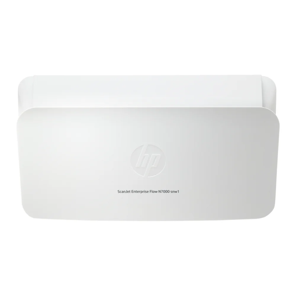 Escáner HP ScanJet Enterprise Flow N7000 snw1 (6FW10A) | Escáner Dúplex Color A4 con Red | 75 ppm / 150 ipm | ADF 80 hojas | 600 x 600 dpi