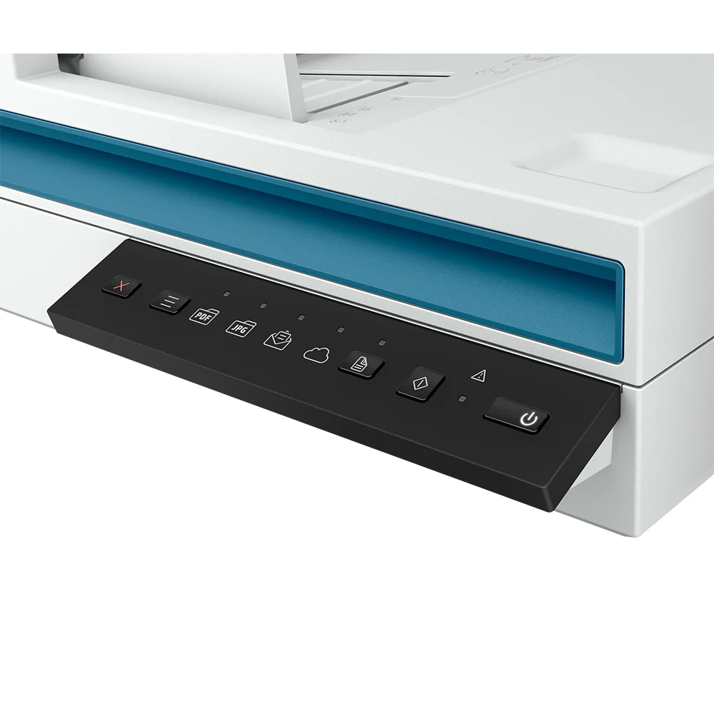 Escáner HP ScanJet Pro 2600 f1 (20G05A) | Escáner Dúplex Color A4 con Cama Plana | 25 ppm / 50 ipm | ADF 60 hojas | 1200 x 1200 dpi