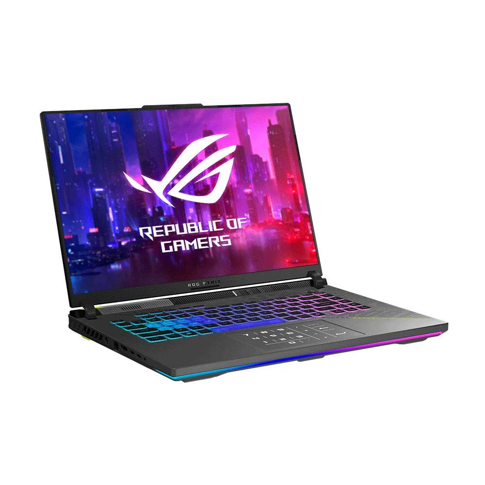 Laptop ASUS ROG Strix G16 16" FHD+ IPS 165Hz, AMD Ryzen 9 8940HX, 16GB DDR5, 512GB SSD, NVIDIA GeForce RTX 5060 8GB, Win 11 Home - G614PM-RV221W