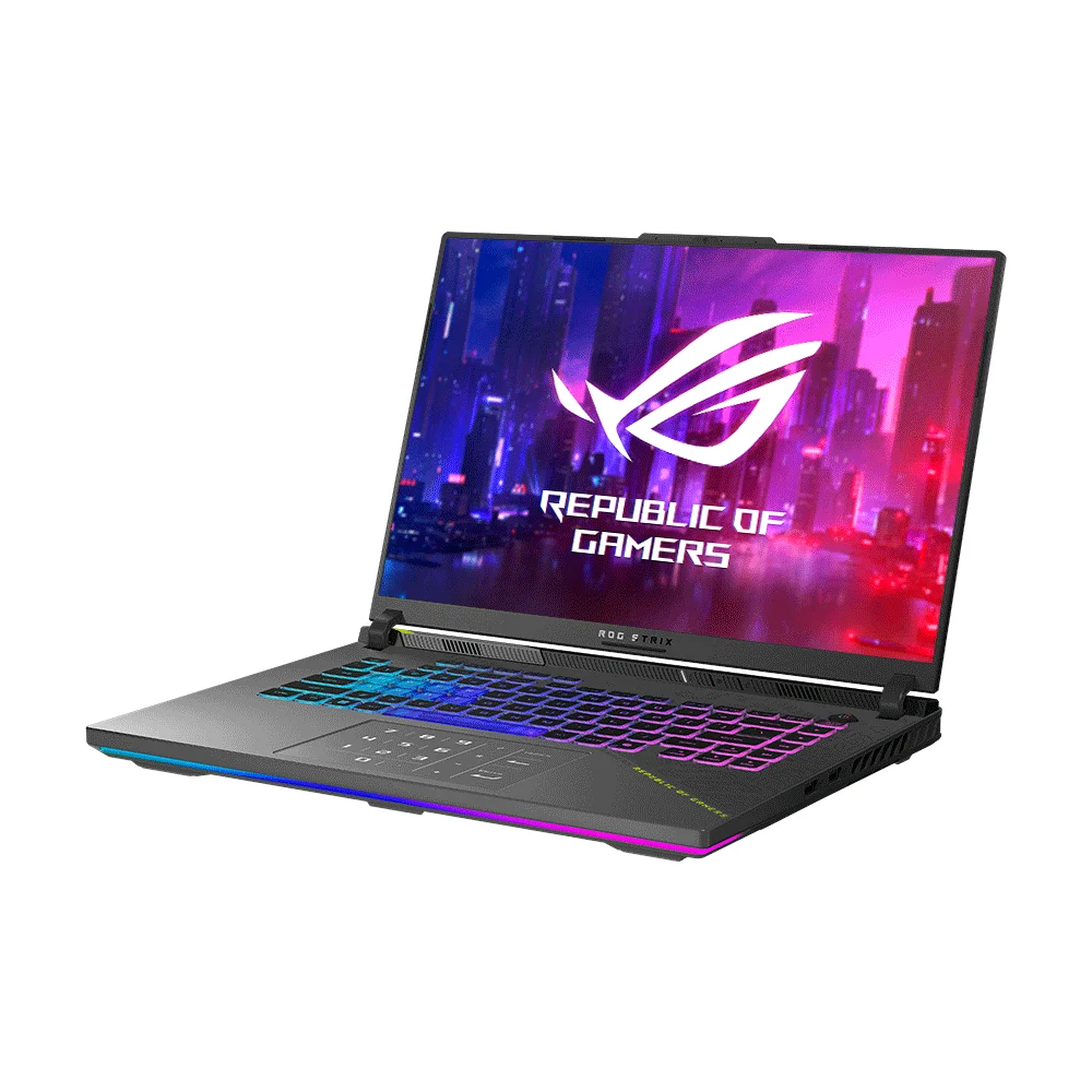 Laptop ASUS ROG Strix G16 16" FHD+ IPS 165Hz, AMD Ryzen 9 8940HX, 16GB DDR5, 512GB SSD, NVIDIA GeForce RTX 5060 8GB, Win 11 Home - G614PM-RV221W