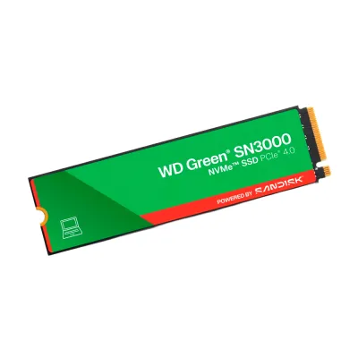 SSD Western Digital Green SN3000 NVMe | 500GB | M.2 2280 | PCIe 4.0x4 NVMe - WDS500G4G0E