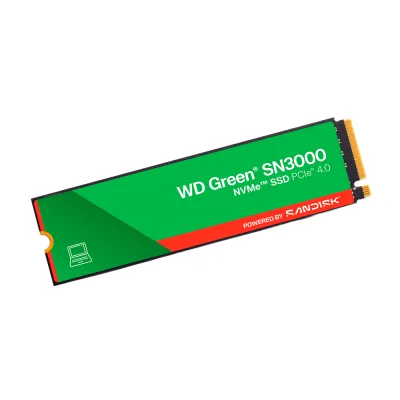 SSD Western Digital Green SN3000 NVMe | 1TB | M.2 2280 | PCIe 4.0x4 NVMe - WDS100T4G0E