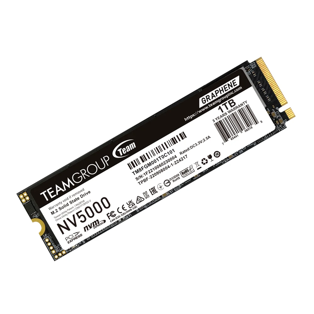 SSD TEAMGROUP NV5000 M.2 PCIe 4.0 | 1TB | PCIe 4.0 x4 NVMe - TM8FGM001T0C101