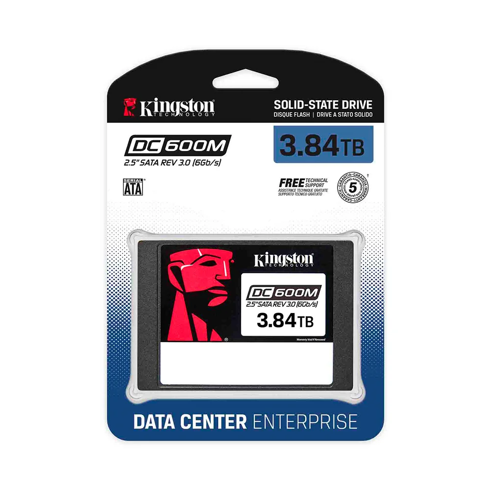 SSD Kingston DC600M | 3840GB | 2.5" | SATA 6.0 Gb/s - SEDC600M/3840G