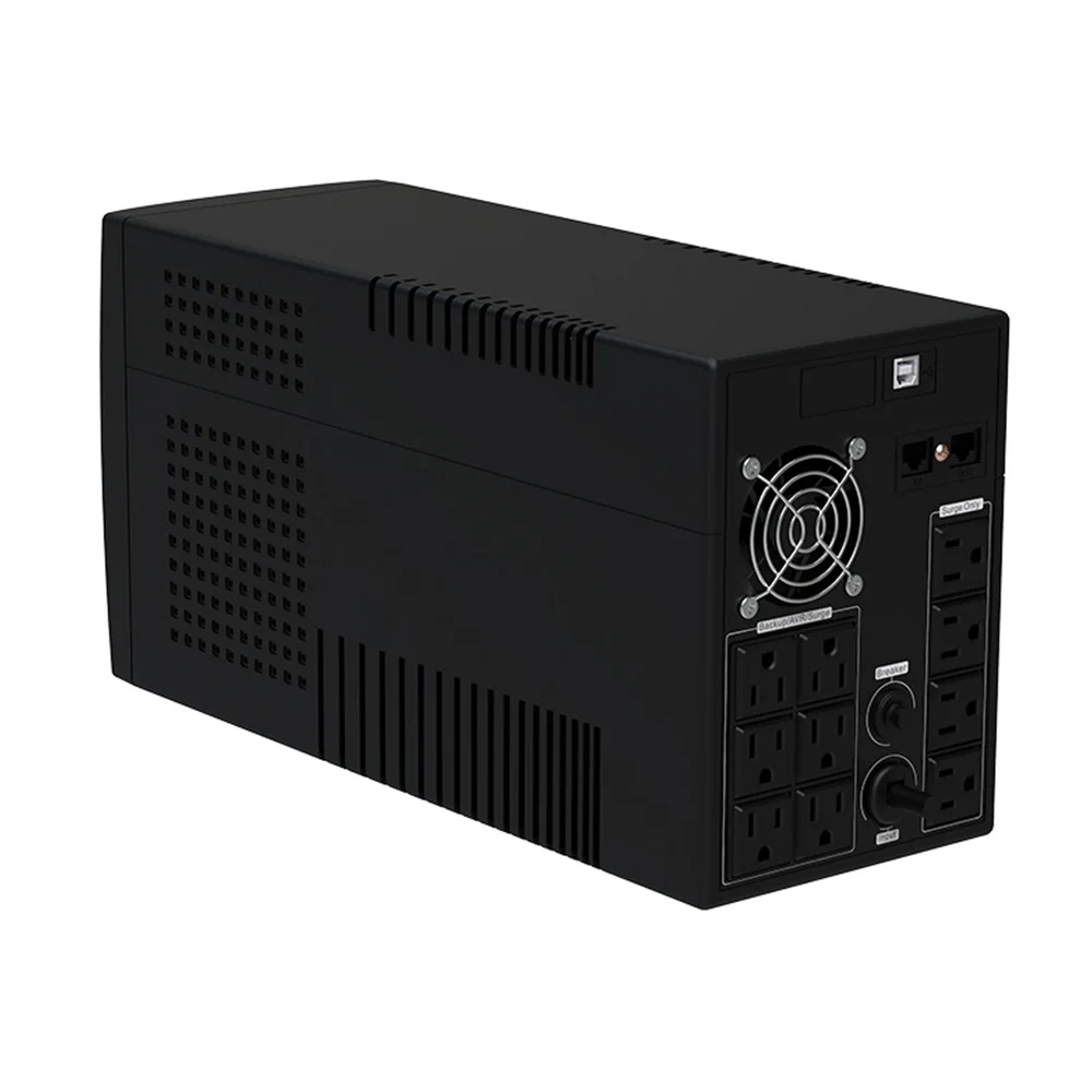 Forza NT-2402PRO | UPS interactiva 2400VA/1200W, 10 salidas, RJ45, torre comp-220V