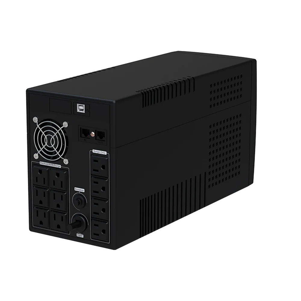 Forza NT-1802PRO | UPS interactiva 1800VA/900W, 10 salidas, RJ45, torre comp-220V