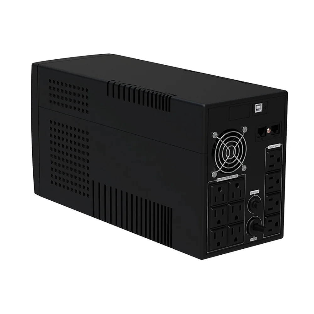 Forza NT-1802PRO | UPS interactiva 1800VA/900W, 10 salidas, RJ45, torre comp-220V