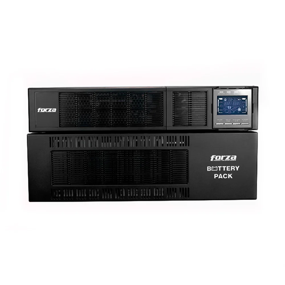 UPS en línea Forza FDC-210KMR | UPS en línea 10KVA/10KW, escalable, bastidor-220V