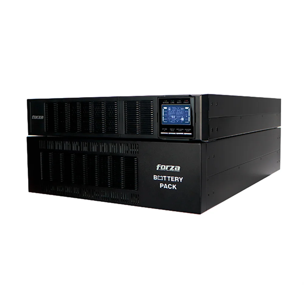 UPS en línea Forza FDC-210KMR | UPS en línea 10KVA/10KW, escalable, bastidor-220V